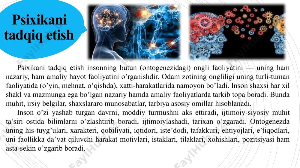 ontogenez psixologiyasining ilmiy tadqiqot metodlari - Page 5