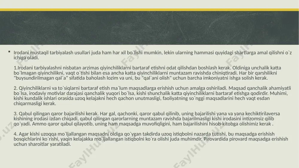 geshtalt psixologiya geshtalt psixologiyasi tushunchasini birinchi marta 1890 yilda sezish jarayonlarini o‘rganishga x.erenfels kiritgan. ushbu jarayonning asosiy xususiyati transpozitsiya xususiyati edi, ya'ni. boshqa kunga qoldirilish. 19-asrning boshlarida leyptsig maktabi yaratildi, u erda aslida yagona tajriba sifatida tuyg'u bilan singib ketgan murakkab sifat aniqlandi. tez orada gestaltistlar psixologiya doirasidan tashqariga chiqa boshlaydilar, shuning uchun hammasi 50-yillarga kelib, fashizm paydo bo'lishi bilan gestalt psixologiyasiga bo'lgan keskin istakning namoyon bo'lishi susayadi. bu fan psixologiya fanining shakllanishi va rivojlanishiga katta ta'sir ko'rsatdi. va 1978 yilga kelib "gestalt nazariyasi va uning ilovalari" nomi ostida xalqaro psixologik hamjamiyat tuzildi, unga dunyoning turli mamlakatlaridan quyidagi vakillar kirdi: germaniya (z. ertel, g. portele, m. stadler ", k. guss ), aqsh ( a. lachins, r. arnxaym, m. vertxaymerning o'g'li maykl vertxaymer) va boshqalar, finlyandiya, italiya, avstriya, shveytsariya. geshtalt nazariyasining asosiy qoidalari tasvirning yaxlitligi g'oyasi izomorfizm g'oyasi (psixologik jarayonlar va asab (moddiy) jarayonlar o'rtasida o'xshashliklar mavjud) gestaltning immanent dinamikasi g'oyasi …