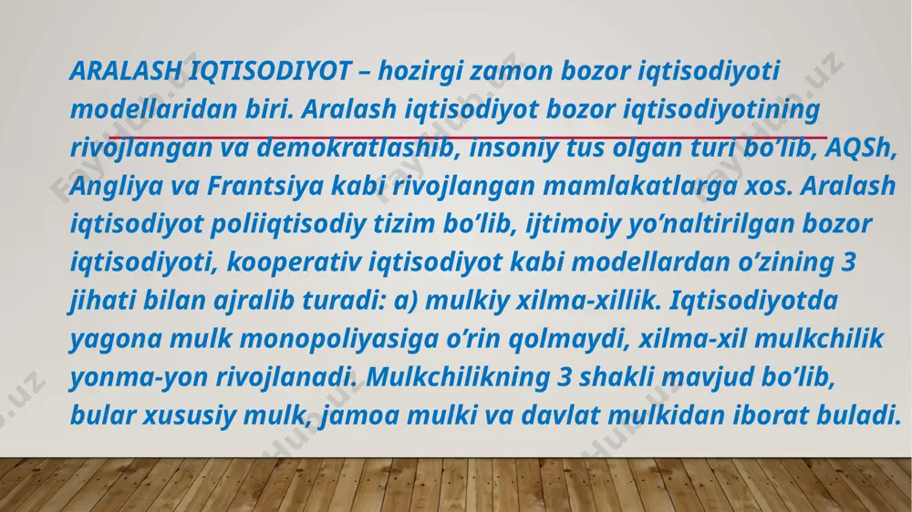 icha uchinchi va eksport boʻyicha oltinchi, uran yetkazib berish boʻyicha dunyoda yettinchi (jahon uran zaxirasining 4 %), umumiy uran yetkazib berish boʻyicha dunyoda toʻrtinchi oʻrinda. 1991-2017-yillarda iqtisodiyotning tuzilishi keskin oʻzgardi: udmda ichki qarzning ulushi 37 % dan 19,2 % gacha kamaydi [1] toshkent shahridagi savdo binolari salbiy tarafkashlik: soliq toʻlashdan osilgan ichki talabning atigi 25 % ni tashkil qiladi. iqtisodiy masalalar boʻyicha üdm-in strukturu (2017)[2]: ulushi mamlakatning üdm-də qishloq tasərrüfat — 19,2 %, xizmatlarning ulushi üdm-də — 47,3 %, sanoatning üdm-də — 33, mashgʻulluq: qishloq tasarrufatda 44 %, sanoatda 20 %, xizmatlarrufatda 36 %. oʻzbekistonning xolis va toʻgʻri baholanishini taʼminlash uchun mudofaa statistika qoʻmitasi doimo xalqaro tashkilotlarning 17 ta anketasini toʻldiradi. xususilə, birlashgan millatlar tashkilotining yevropa iqtisodiy komissiyasi, xalqaro valyuta fond, jahon banki, yevropa yangidanqurma va rivojlanish banki, asiya taraqqiyot banki va boshqa inkishaf bank va boshqa xalqaro dasturk [3] 2020-yilda oʻzbekiston iqtisodiyotiga yoʻnaltirilgan xorijiy investitsiyalar hajmi 10 milliard dollarni …