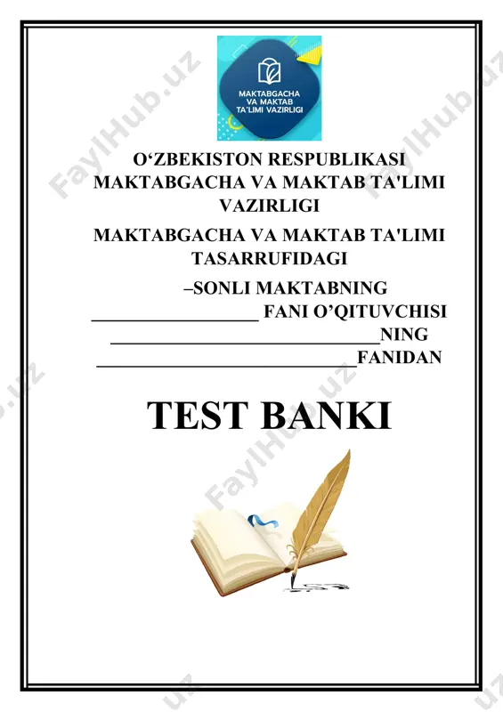 betlik va tasdiqlash varog'i tayyor - Page 4