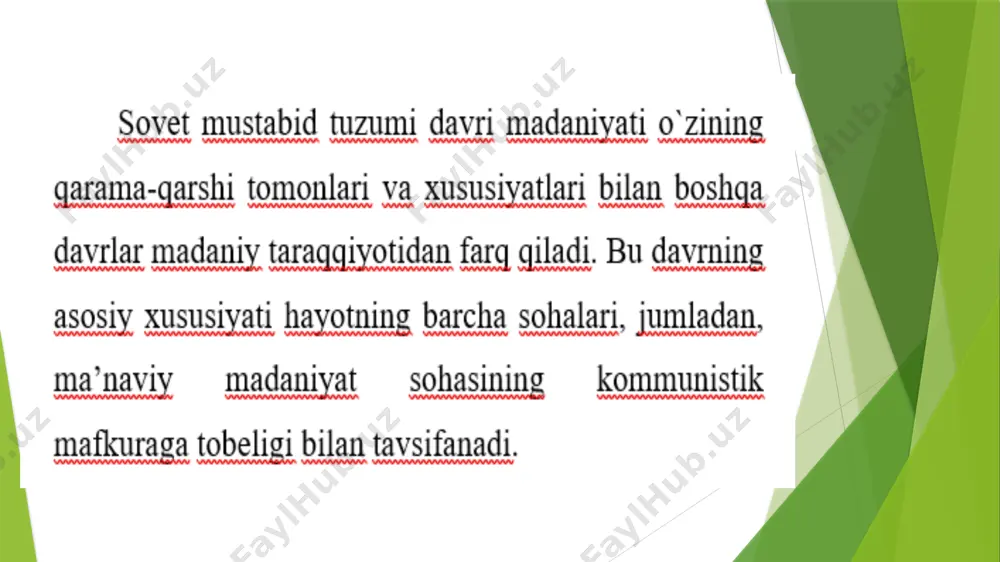 sovet mustabid tuzumi davri madaniyati - Page 3