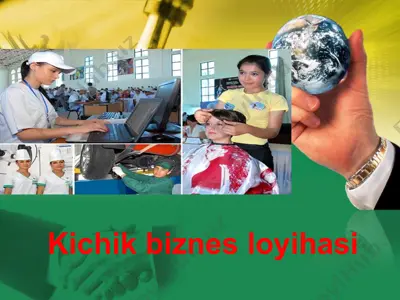 kichik biznes loyihasi — PPTX