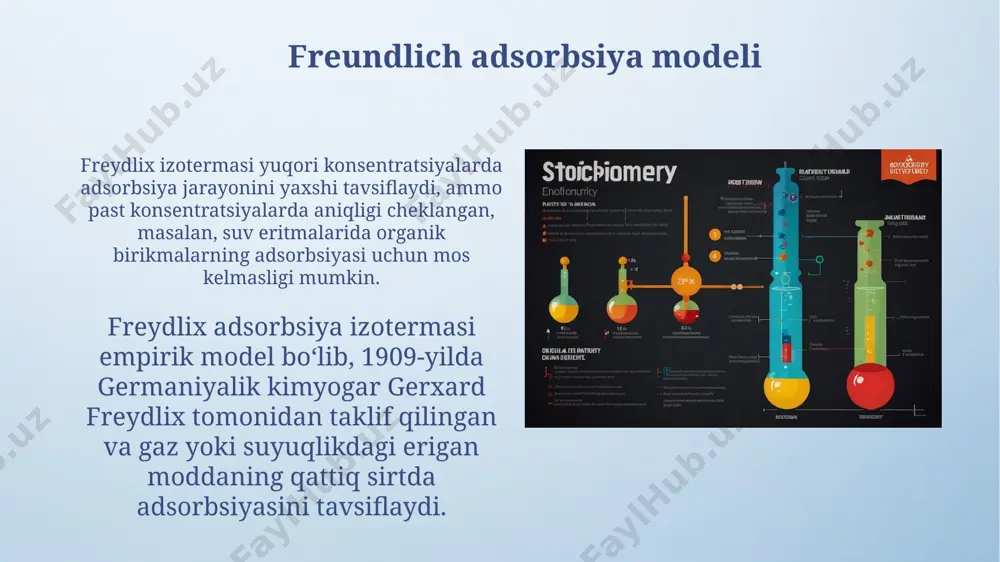suyuqlik chegarasidagi adsorbsiyaning grafikli tushuntirishlari - Page 5
