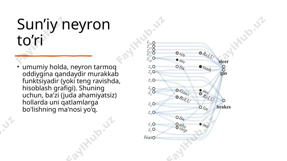 sun’iy neyron to‘ri. perseptron modeli - Page 5