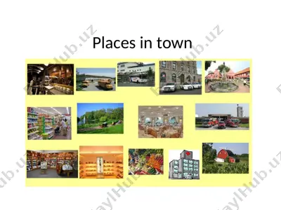 places in town — PPT
