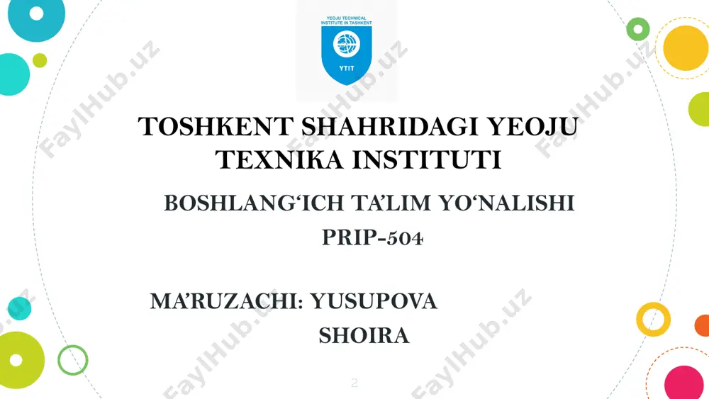 ngi narsalarni yaratish qobiliyatidir. ijodiy fikrlash yordamida biz yangi g‘oyalarni yaratishimiz, odatdagidan boshqacha harakat qilishimiz va qiyin vaziyatlardan chiqish yo‘llarini topishimiz mumkin kreativlik 9 muammoli masala va vaziyatlarni hal qilar ekan, pedagogning masala yechimini topishga ijodiy yondashishi unda hissiy-irodaviy sifatlarning rivojlanishiga yordam beradi. pedagog o‘z oldiga muammoli masalalarni qo‘yish orqali mavjud bilimlari va hayotiy tajribalariga zid bo‘lgan dalillar bilan to‘qnash keladi. buning natijasida o‘z ustida ishlash, mustaqil o‘qib o‘rganishga nisbatan ehtiyoj sezadi. 10 “ hulosa o‘rnida 11 asrimiz ilmu hunar va harakat asridir, turmoq asri emas. o‘rganmoq darkor, e’tibor qilinglar. is’hoqxon ibrat thanks! 12 image2.png media1.mp4 image3.png image4.jpeg image1.emf image5.png image6.jpeg