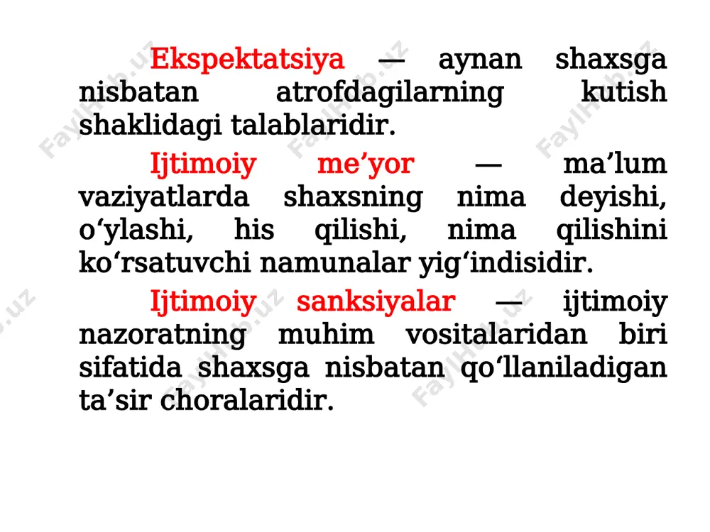 o‘ziga bog‘liq bo‘lmagan holda his-tuyg‘ularini namoyon qilishi yoki o‘zi bilmagan holda harakat qilishidir, desak bo‘ladimi? bu savolga ustanovkalar haqidagi ilmiy ma’lumotlarni bilish asosida javob berishga harakat qilamiz. «ijtimoiy ustanovka» tushunchasining fanga kiritilishi amerikalik sotsiologlar u. tomas va f. znanetskiylarning yuqorida qayd etilgan asari bilan bog’liq. ustanovka — insonning o‘zi bilmagan holda yon-atrofidagi insonlar va voqelikni baholashi va ularga nisbatan munosabat bildirishidir. ustanovka — bu faoliyatga mustaqil tayyorlikdir. ustanovka — insonning ichki o‘ziga xos tuyg‘ularini namoyon etishga ruhan tayyorlik holatidir. keyinchalik g‘arb va aqsh olimlari tomonidan ijtimoiy ustanovka tushunchasi «attitude» — «attityud» so‘zi bilan ifodalanib, ijtimoiy psixologiya va sotsiologiya fanlarining ilmiy kategoriyasi sifatida kiritilgan. 1935-yilda g.ollport «ehtimol attityud tushunchasi, hozirgi zamon amerika ijtimoiy psixologiyasi uchun eng zarur va xarakterli tushunchadir» «attitude» atamasi o'zbek tiliga tarjima qilinganda «yaroqlilik» yoki «moslik» degan ma’noni bildiradi. «attitude» so‘ziga yana bir ta’rif quyidagicha: «individ tomonidan ijtimoiy obyektning qimmatini, mazmun-mohiyatini, ma’nosini psixologik his qilish»dir. «attitude» ko‘pchilik tadqiqotchilar …