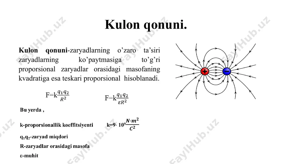 a’sirlashsa zaryadlar orasidagi masofani toping. 6. 2nc va 18nc zaryadlar bir-biri bilan 81mn bilan ta’sirlashsa zaryadlar orasidagi masofani toping. image2.png image1.jpeg image4.png image5.png image3.png image7.png image8.png image9.png image4.jpeg image5.jpeg image6.png image13.png image14.png image7.jpeg image10.png image11.png