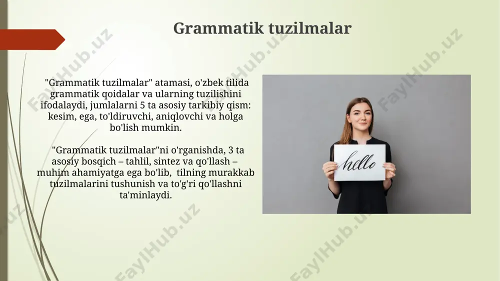 at bo'lib, har bir bosqich o'rtacha 15-20 minut vaqt talab etadi: rejalashtirish, yozish va tahrirlash. sifatli "matnni tayyorlash" uchun kamida 200-300 so'zdan iborat bo'lishi va maqsadli auditoriyani hisobga olgan holda aniq va tushunarli til qo'llanilishi muhim. muammolarning yechimi "muammolarning yechimi" ga oid 20 dan ortiq turli xil strategiya va texnikalar mavjud bo'lib, ularning samaradorligi muammoning murakkabligiga va kontekstga bog'liq, masalan, brainstorming yoki swot-tahlil kabi. muammoni hal qilishda muvaffaqiyat darajasi taxminan 70% ga qadar mantiqiy fikrlash va muammoga sistemali yondashuv bilan bog'liq bo'lib, qolgan 30% esa ijodiy fikrlash va g'ayrioddiy echimlarni topish qobiliyatiga bog'liq. kompyuter vositalaridan foydalanish kompyuter vositalaridan foydalanish samaradorligini oshirish uchun 2023-yilgi ma’lumotlarga ko‘ra, o‘rtacha 15% vaqt tejashga erishish mumkin, bu esa ish unumdorligini sezilarli darajada oshiradi. kompyuter vositalaridan foydalanish bo'yicha o'qitish kurslari 80% dan ortiq ishtirokchilarning yangi dasturlarni tezda o'zlashtirishiga va ish samaradorligini 25% ga oshirishiga yordam beradi. manba tilini aniqlash noto'g'ri manba tili aniqlanishi, tarjima sifati va …