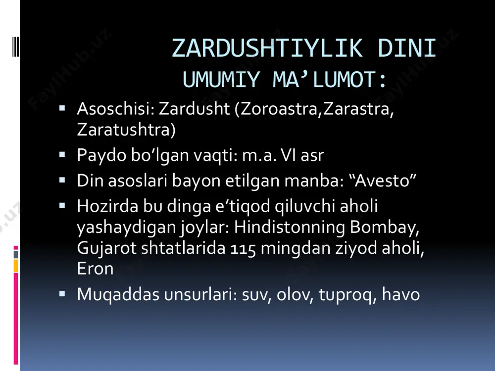 adolat, mardlik va poklik himoyachisi. ahuramazdaning 6 nafar eng yaqin yordamchilari : 1)vohu manax -- chorva mollari va ezgu fikr xudosi 2) asha vahihsta -- olov va yuksak haqiqat homiysi 3) xshatra varya -- ma’dan va hokimiyat, qudrat homiysi 4)sienta armati -- yer va diyonat homiysi 5) xarvatat -- suv va salomatlik (anahita -- hosildorlik va suv ilohi 6) ameretat -- o’simlik va mangulik homiysi . ahura- mazda bu yordamchilarini muqaddas ruh yordamida yaratgan ular ham ahura-mazda kabi abadiylar.  ama – kuch –qudrat va bahodirlik ilohi. u aksariyat hollarda iloh bahromning nomi bilan baqamti qo’llaniladi va “mahluqlar sarasi , yaxshisi “ yoxud “”zabardast” sifatlari bilan ziynatlanadi. “bahrom yasht”da iloh bahrom novvos va ot jasadning oldida namoyon bo’ladi. shunda iloh ama novvos shohida va ot peshonasida ko’zga tashlanadi.  ashah (asha)—to’g’rilik ma’nosini anglatib, amshosipandlardan biri ardabihisht. “avesto”da “ashah- vahiyshta “ nomining o’zidir. “ashah” hindiy va forsiy nusxalarida rostlik , haqiqat, …