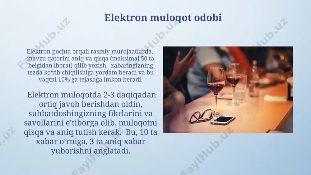 muomala uchun zarur odoblar - Page 4