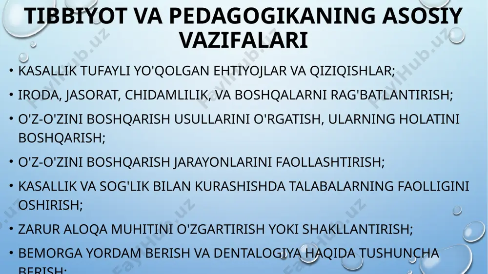 tibbiyotda pedagogik bilimlarning o’rni va ahamiyati - Page 4