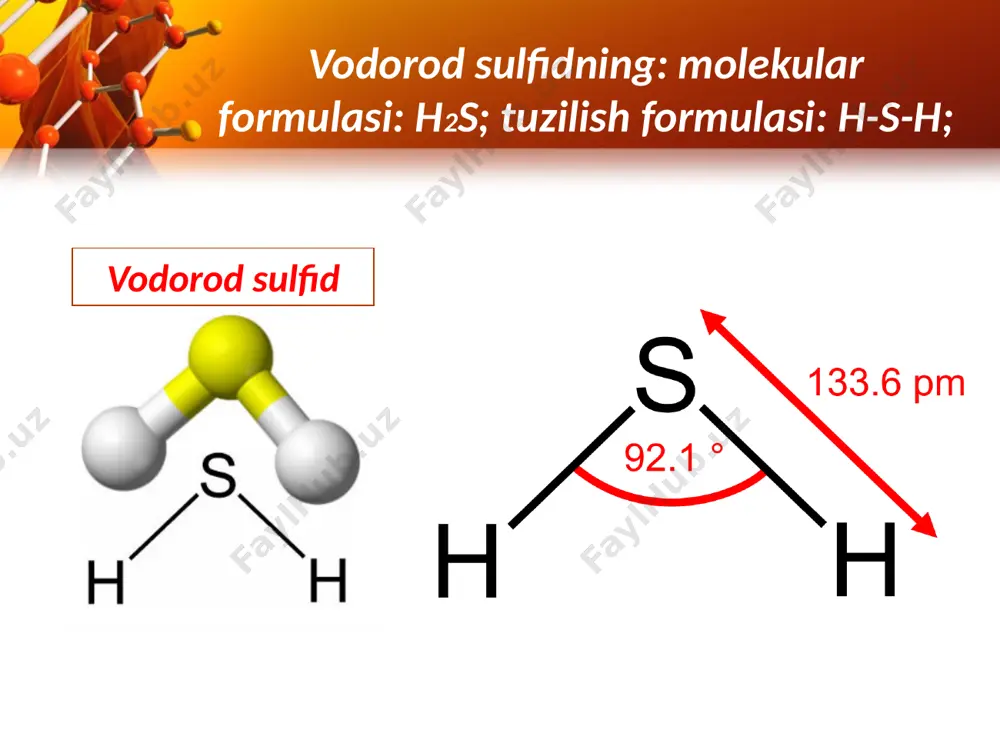 oltingugurtning vodorodli birikmalari - Page 3