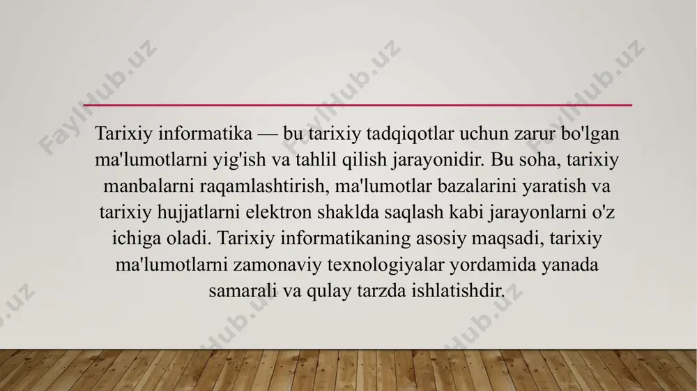 monaviy arxiv qonunchiligida hujjatlarni klassifikatsiyalash jarayoniga alohida e'tibor berilishi lozim. madraimov a. manbashunoslik. “o‘zbekiston faylasuflari milliy jamiyati”. 2008 y. 780 b. ҳайдаров b. ўзбекистонда совет давлати бошқаруви. 2012 y. 489 b. зиёева д. туркистон миллий озодлик ҳаракати. 2000-y. 389 b. эрматов a. туркистонда назорат органлари фаолияти. 2007-y. 390 b. алимов. и – архившунослик. 2005-y. 390 b. jumayev. o‘zbekistonda arxiv ishi tarixi. 2016-y. 256 b. foydalanilgan adabiyotlar e’tiboringiz uchun rahmat image2.png image3.png image4.png image5.png image6.png image7.png image1.jpg /docprops/thumbnail.jpeg
