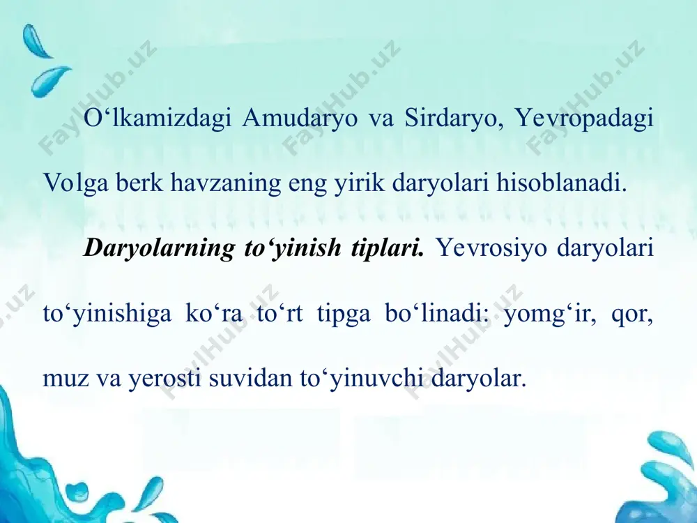 yevrosiyo ichki suvlari 6-sinf - Page 4
