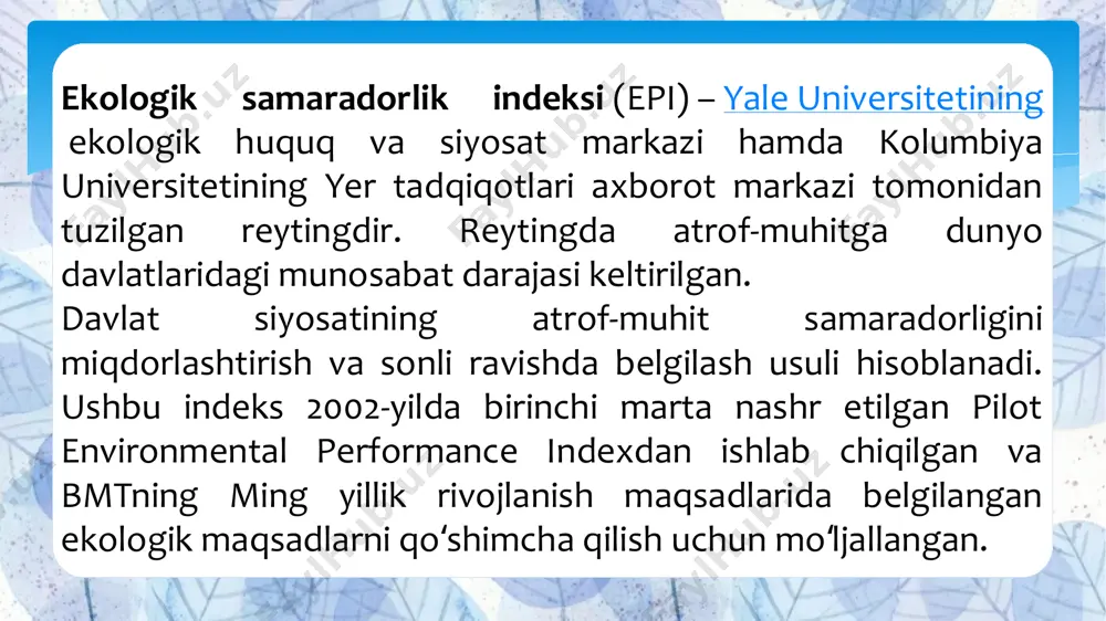 ekologik samaradorlik va barqaror rivojlanish - Page 3