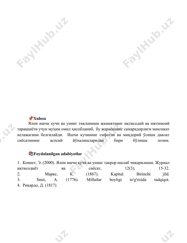 ishchi kuchi va uning takror hosil etilishi - Page 5