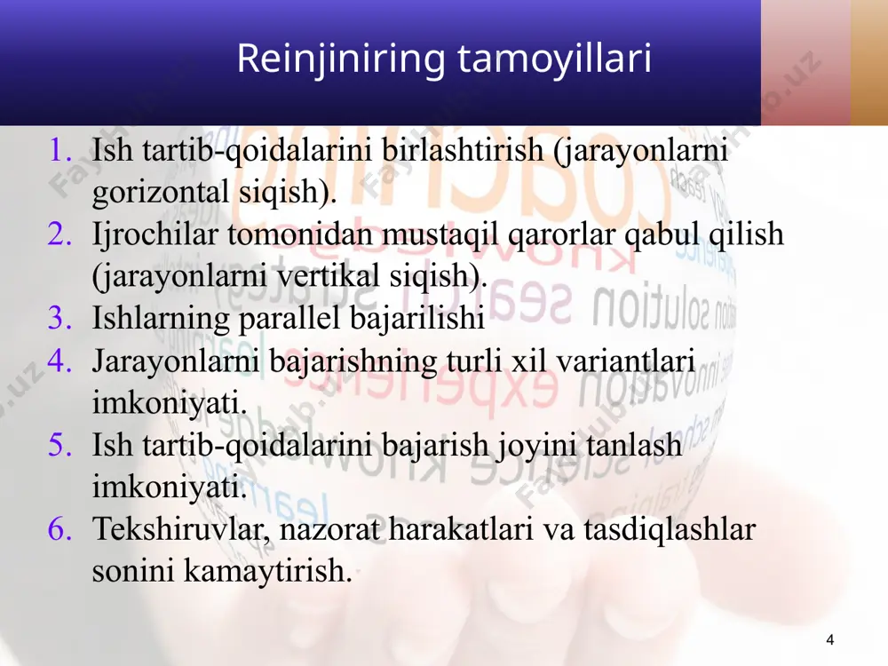 axborot tizimlarini boshqarish standartlari - Page 5