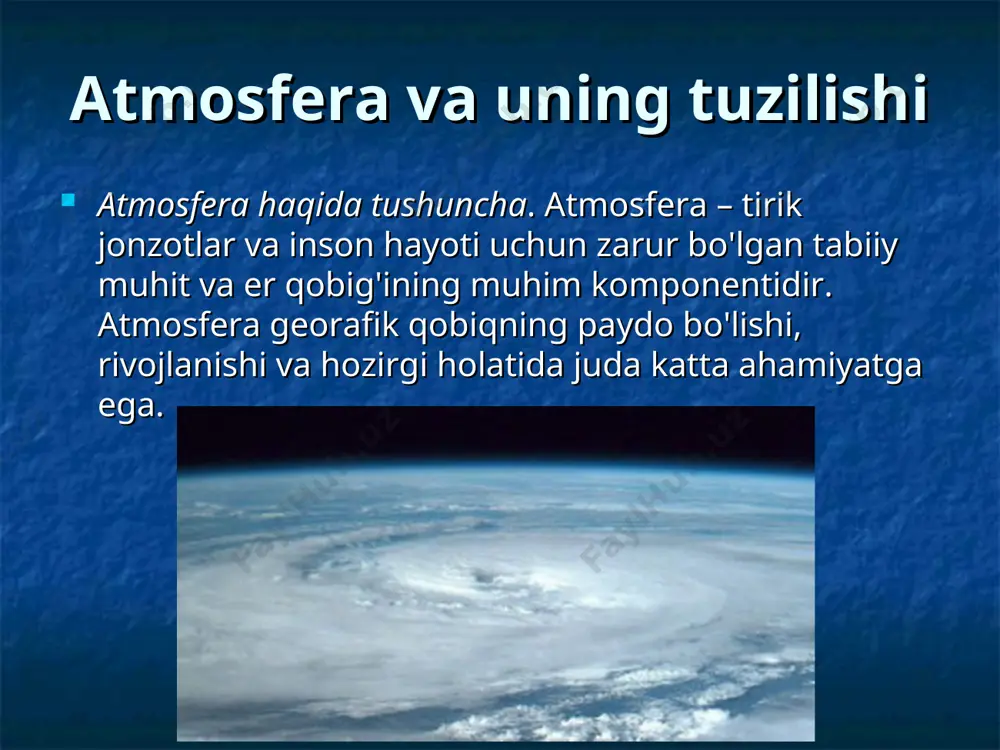 atmosfera va uning tuzilishi - Page 2