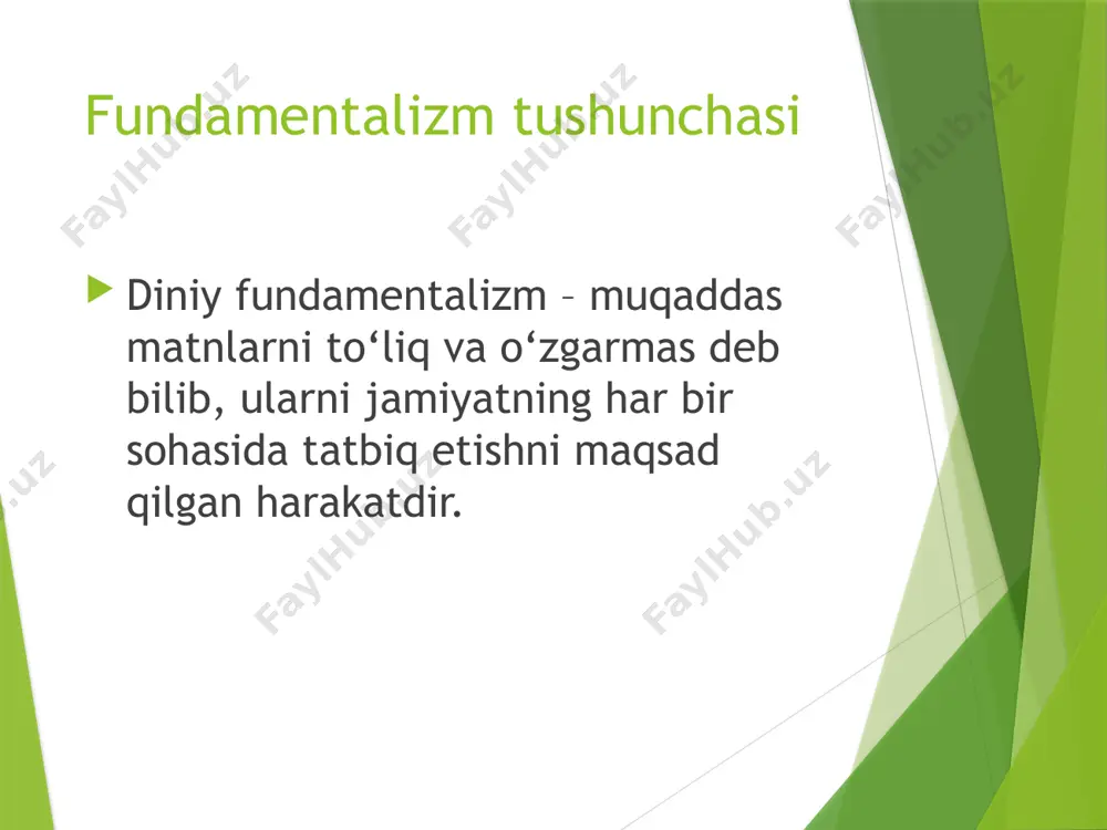 diniy fundamentalizm, radikalizm va terrorizm - Page 3