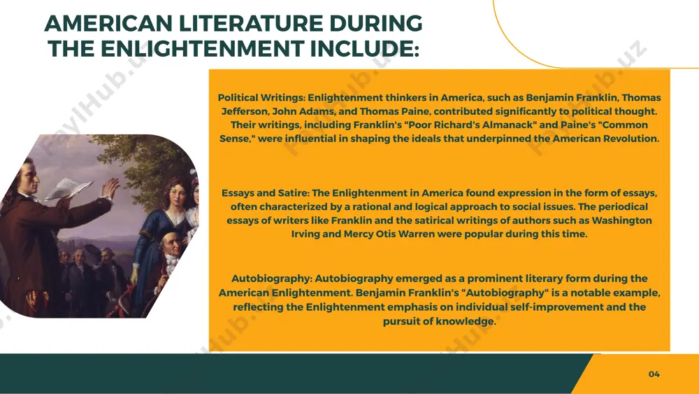 american literature of enlightenment - Page 4