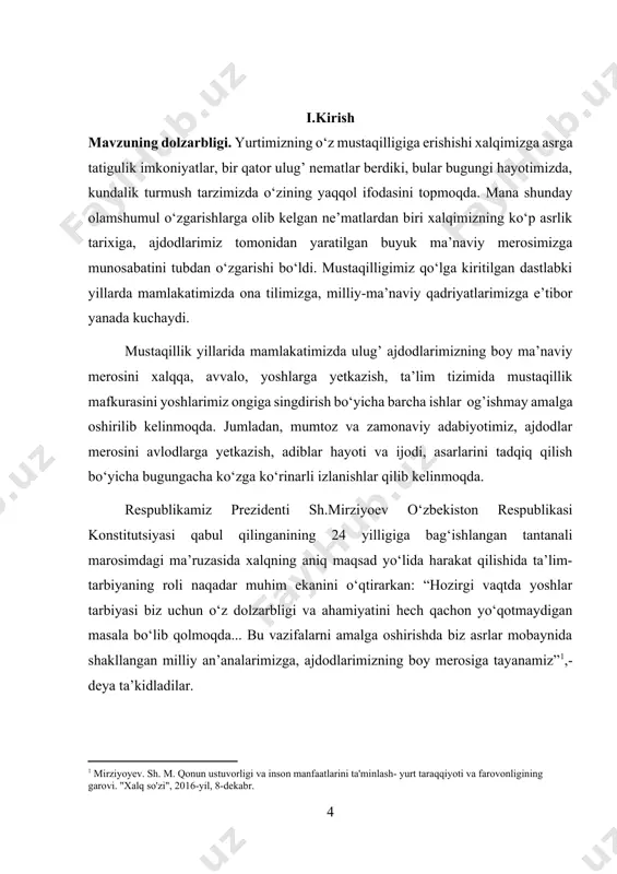 i va kitobxonlar orasida mashhur bo‘lib ketadi. yozuvchi nomini mashhur qilgan asari “cho‘l havosi” qissasi bo‘ldi. qissa tanqidchilar e’tiborini ham, tajribali yozuvchilar diqqatini ham jalb etdi. atoqli yozuvchi abdulla qahhor yosh muallifga shunday maktub yo‘llagan: “o‘tkir! “cho‘l havosi”ni o‘qib suyunib ketdim. birdan lov etib alanga bilan boshlangan ijodning kelajagi porloq bo‘ladi, qissa juda sof, samimiy, iliq, tabiiy, rohat bilan o‘qiladi. qissaning xat shaklida bo‘lishi ko‘p joylarda ritmni buzadi, sizni cheklab qo‘yadi. hikoya birinchi shaxsdan olib borilsa ham shunday bo‘lar edi. buni o‘ylang, hisobga oling. shu alanga hech qachon pasaymasin, ijodingiz hech qachon tutamasin! hurmat bilan abdulla qahhor”[footnoteref:3]. [3: abdulla qahhor zamondoshlari xotirasida. toshkent. g‘.g‘ulom nomidagi adabiyot va san’at nashriyoti, 1987, 260-bet.] o‘tkir hoshimovning “gunafsha”, “shamol esaveradi” , “odamlar nima derkin?”, “qalbingga quloq sol”, “shamol esaveradi”, “bahor qaytmaydi” kabi qissalari ijodining ilk bosqichlarida yaratilgan bo‘lib, yoshlar hayotiga bag‘ishlangan. ularning qahramonlari maktab o‘quvchilari, talabalar, aspirantlar, yosh domlalar. ular endigina hayotda mustaqil qadam …