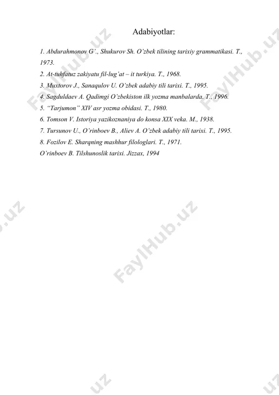 mo’g’ullаr dаvridа o’zbеk tili vа tilshunоsligi - Page 5