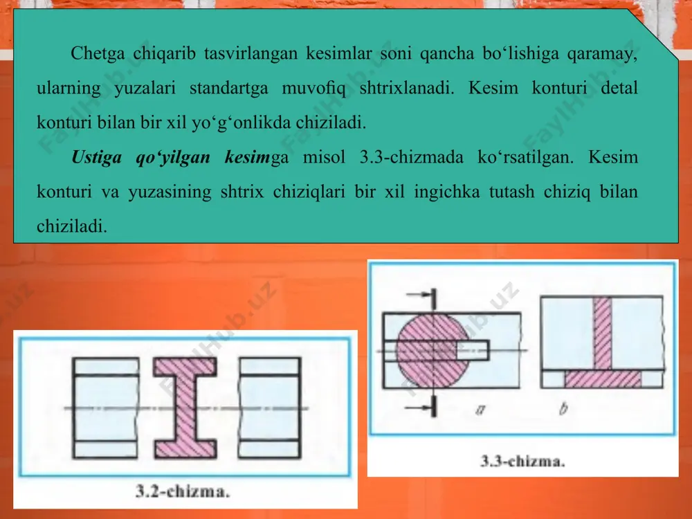 3-§. kesim turlari. 4-§ kesimlarda shartlilik va soddalashtirishlar 9-sinf - Page 4