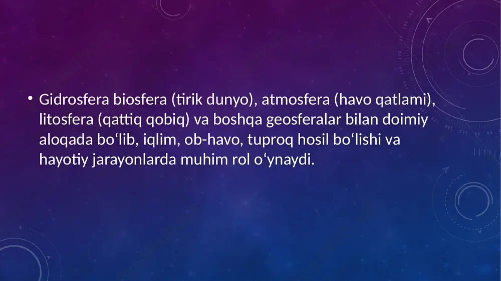 gidrosfera va uning tarkibiy qismlari - Page 4