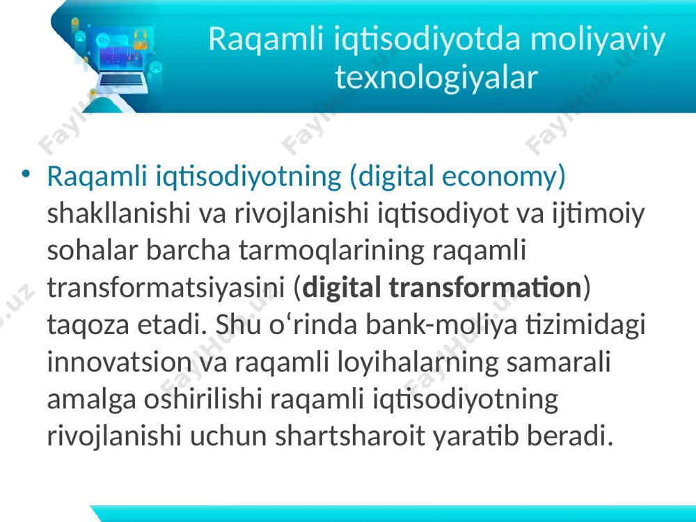 iyotda moliyaviy texnologiyalar bank – moliya tizimida raqamli texnologiyalar image4.jpeg image5.png image1.jpg image6.png image7.png image8.jpeg image9.jpeg image10.jpeg image11.jpeg image12.png image13.png image14.jpeg image15.jpeg image2.png /docprops/thumbnail.jpeg