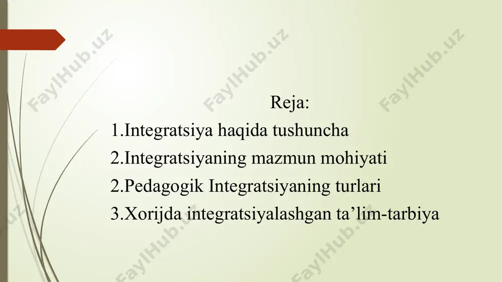 ya - nogiron bolalar va ularning tengdoshlari o'rtasidagi minimal ijtimoiy o'zaro munosabatlarni maqsadli tashkil etish. psixofizik va nutqni rivojlantirish darajasi bo'yicha yosh normasiga mos keladigan va sog'lom tengdoshlari bilan birgalikda o'rganishga psixologik jihatdan tayyor bo'lgan bolalar uchun uzluksiz to'liq integratsiya samarali bo'lishi mumkin. ushbu integratsiyalashgan ta'lim modeli o'z xususiyatlariga qo'shilishga yaqin. so'nggi yillarda inklyuziv ta'limning modellari ilmiy adabiyotlarda va jahon ta'lim amaliyotida faol asoslab berildi va joriy qilindi. inklyuziv modellardagi integratsiyalashgan ta'limdan farqli o'laroq, umumiy ta'lim maktabining oddiy sinfida bir nechta nogiron bolalarni o'qitish tavsiya etiladi. t.v.furyayeva bolalar integratsiyasining to‘rt turini (jismoniy, funksional, ijtimoiy va ijtimoiy-etal) ajratib ko‘rsatgan. jismoniy integratsiya – bolalarni bir binoda faoliyat ko‘rsatishi. integratsiyaning bu turi bolalar dunyolari orasidagi masofani qisqartirishning boshlang‘ich davridir. funksional va ijtimoiy integratsiya uchun predmet-fazoviy birlashuv xosdir. u predmetli munosabatlar, shaxslararo aloqalar, muloqotni tashkil etish orqali amalga oshiriladi. ijtimoiy-etal integratsiya ijtimoiy masofalarni to‘liq qisqarib ketishi, faoliyatdagi tengxuquqli hamkorlik, subyekt-subyekt munosabatlarini nazarda tutadi. ijtimoiy …