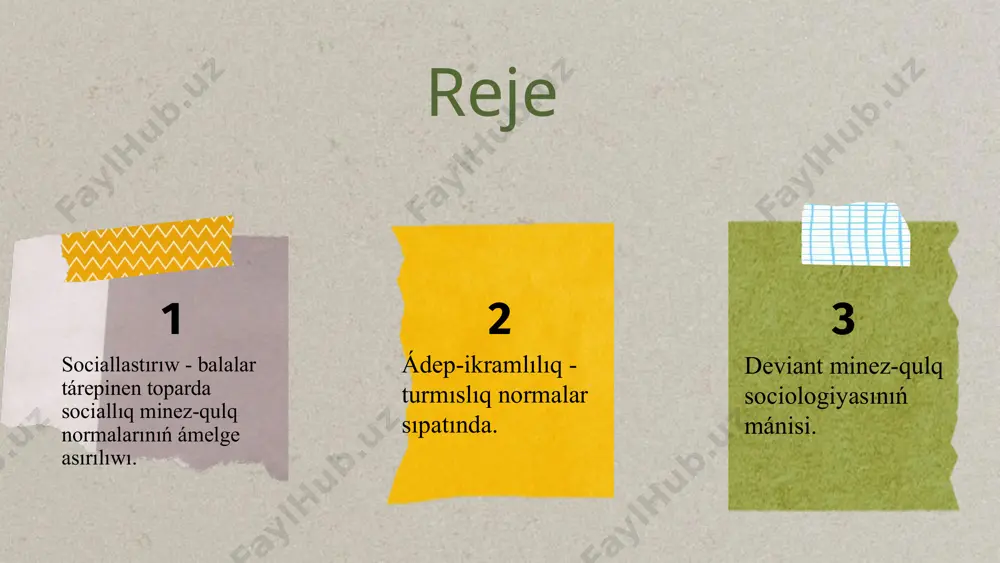 iy iskerlik, sport penen shuģıllanıw kiredi. sociallıq qorǵaw - keń mániste - mámleket xalqınıń sociallıq hám materiallıq qorǵalıwın támiyinlewshi hám jámiyette qáliplesken huqiqiy, ekonomikalıq, sociallıq ilajlar kompleksi; tar mániste - mámleket hám jámiettiń jası, densawliǵi jaǵdayı, sociallıq jaǵdayı, tirishilik quralları menen jeterli támiyinlenbegenligi sebepli esaplanadi. onıń tiykarǵı maqseti xalıqtıń abadanlıǵınıń úzliksiz jaqsılanıwın támiyinlew, xalıqtıń qatlamlarınıń bilimlendiriw, mádeniyat, kásiplik mamanlıq, dáramatlar jaǵınan keskin ayırmashılıqların saplastırıw, jámiet tárepinen insanǵa múnásip turmıs dárejesin hám insan rawajlanıwın támiyinlewge járdemlesiwden ibarat. sociallıq normanıń abzallıǵı sonda, jaslıǵınan-aq belgili bir normalarga beyimlestirilgen shaxslar ulıwma qabıl etilgen principler sheńberinen shetke shıqpaydı hám basqalardan da soǵan úmit etedi. jámiyet rawajlanıp bargan sayın ornatilgan normalar da eskirip baradı hám jana normalar ornatıladı. jańa normalardı ornatıw procesi jámiette ornatılgan bar normalar sheńberin keńeytiw hám ózgertiwden ibarat. photo by anjali mehta on unsplash insanıylıqqa tiykarlanǵan bilimlendiriw - sociallıq pánler hám qosımsha pánlerdiń funkciyaların keńeytedi, bilimlendiriw procesin, qánige shaxsı hám onıń dúnyaqarası pútinligin …