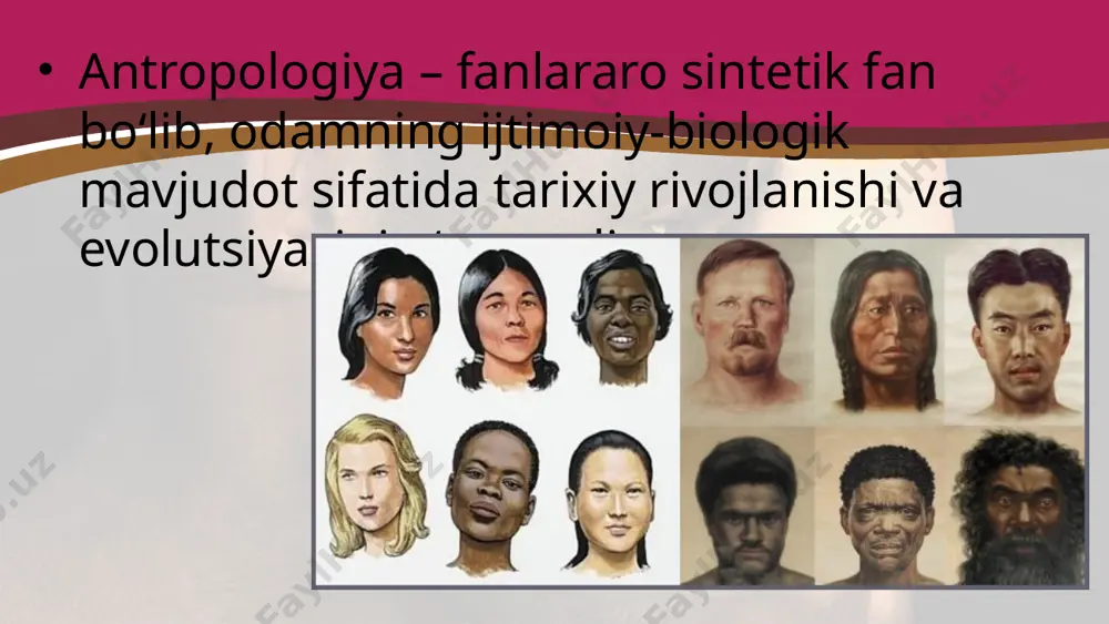 antropologiya odam evolutsiyasi haqidagi fan. 10 - sinf - Page 3