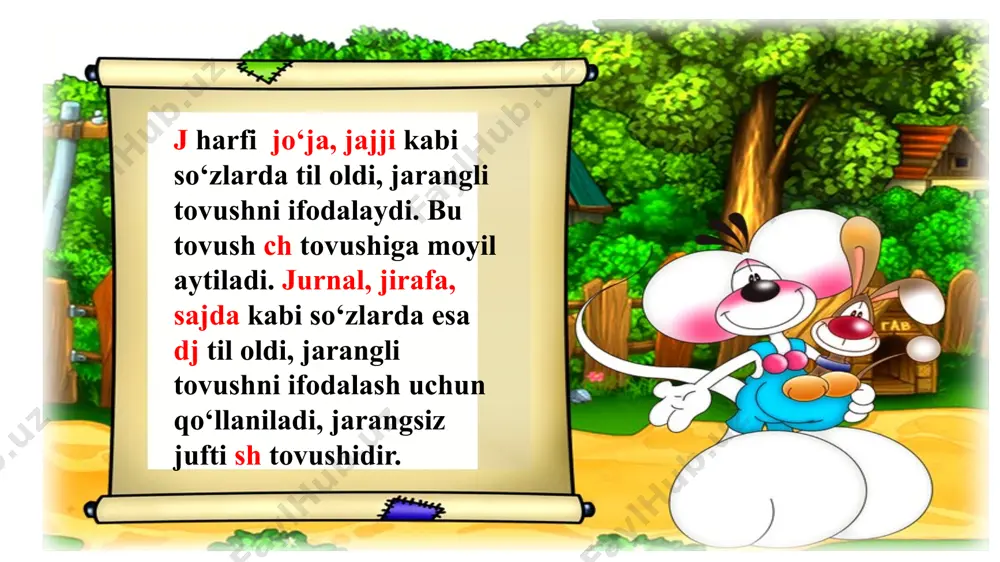 j, dj undoshlarining talaffuzi va imlosi 5-sinf - Page 5