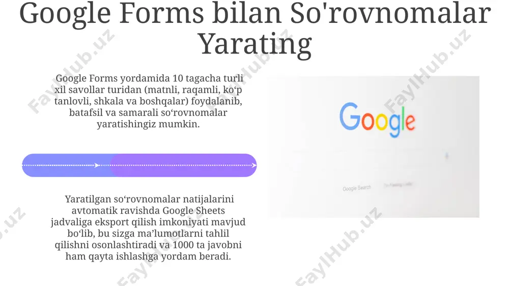 googledrive, googleform, google site dan foydalanish. - Page 4