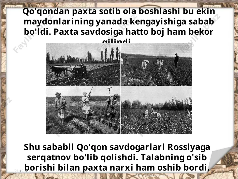 qo'qon xonligida iqtisodiy hayot 8-sinf - Page 4