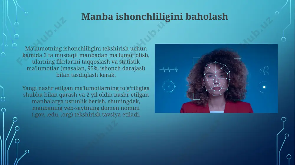 yolg’on axborotlarni identifikatsiyalash metodlari - Page 5