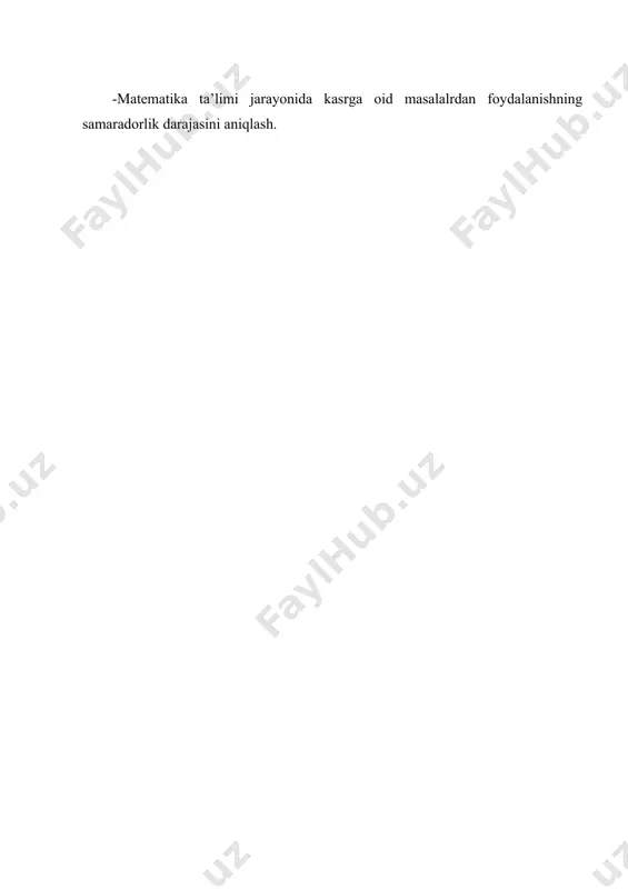 ndan keyin keladigan sondan 1 ni ayirish orqali) hosil bo‘lishini ongli o‘zlashtirishlari kerak; 4) raqamlarni o‘qiy olishlari va har bir (bosma yoki yozma) raqamni narsalarning mos soni bilan mos qo‘ya olishlari kerak; 5) sonlarni taqqoslashni bilishlari kerak (tegishli mashqlar >, 1/4 ekanligini ishonch bilan ko’radilar. bashqa kasrlar ham shunday yo’l bilan taqqoslanadi, biroq ularni taqqoslash uchun boshqa rasmlar ishlatiladi. mustahkamlash uchun ushbu mashqlar bajariladi: “ >”, “ tenglik to’g’ri bo’ladigan sonni tanlab qo’ying: 5 / = / 2, 3/8 > /4, 1/2 < /4. bu topshiriqlarga javoblarni bolalar kesmalar ustida ish bajarib va bunday mulohaza yuritib topadilar: “kesmada 3/8 kasrlarni tasvirlaymiz. buning uchun kesmani 8 ta teng bo’lakka bo’laman va shunday bo’laklardan 3 tasini olaman. shunday kesmada 3/4 kasrni tasvirlayman: buning uchun kesmani 4 ta teng bo’lakka bo’laman va shunday bo’laklardan 3 tasini olaman. kesmalarni taqqoslayman, 3/8 < 3/4 ekani shundoq ko’rinib turibdi. demak, kichik belgisini qo’yamiz. qog’oz tasmalar bilan …