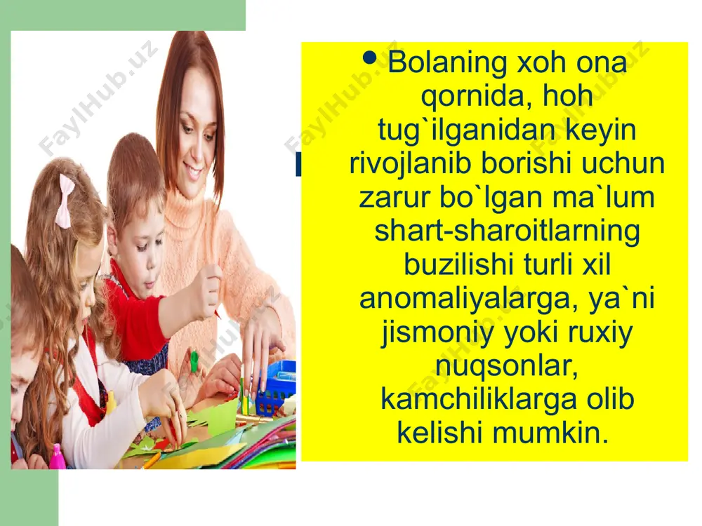 alohida yordamga muxtoj, anomal bolalar - Page 4