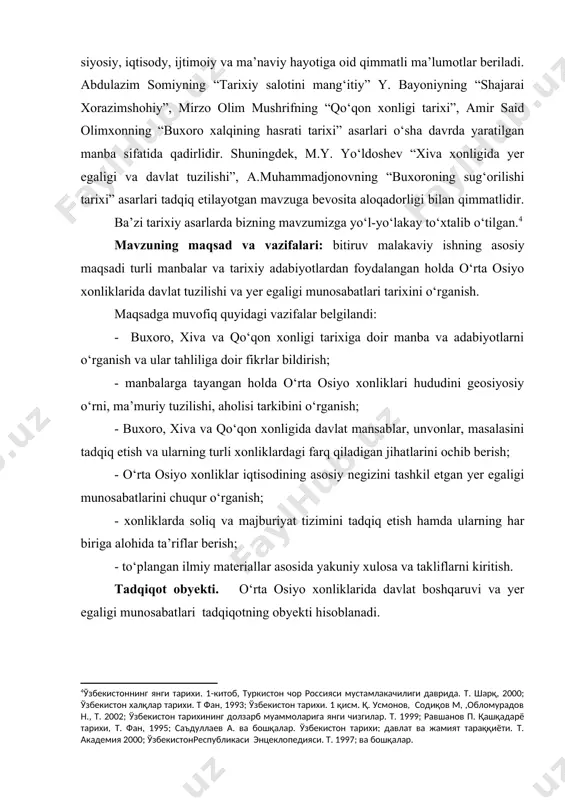 i orasida o‘zining hududiy o‘rni, aholisi va tabiiy resurslari nuqtai-nazardan muhim mavqeiga ega edi. bu davlatning hududi qariyb 200 ming kv. km. ni tashkil etdi. buxoro amirligining joylashgan o‘rni haqida amir olimxon o‘zining “buxoro xalqining hasrati tarixi” asarida shunday deydi: “buxoro mamlakati amudaryoning sharqiy sohillaridan, ya’ni rusiya pomiridan to xivaning keng dashtlarigacha cho‘zilib boradi. rusiya bilan buxoro o‘rtasida bo‘lgan urushlardan oldin 1868 yili va bolsheviklar hukumati tasarrufida (1920) bo‘lgan chog‘da buxoro shimol tarafdan qizilqum sahrosi bilan chegaradosh. g‘arb tarafdan sirdaryo bilan hamda qo‘qon xonligi bilan, janubda esa afg‘oniston, sharqdan turkman o‘lkasi ham xiva dashti bilan chegaradosh”. bu asarda amirlik hududini 225 000 km. kv. ekanligi ma’lum qilinadi. buxoro va samarqand amirlikning asosiy markaziy shaharlaridir. qashqadaryo va surxondaryo vohalari, hozirgi tojikiston hududidagi vaxsh, kofrinixon, panj daryolari vodiysida joylashgan shahar va qishloqlar, shuningdek murg‘ob daryo vohalaridagi yerlar ham buxoro amirligi tarkibiga kirgan. poytaxti sharqning eng go‘zal shaharlaridan biri hisoblanmish buxoro edi. samarqand, …