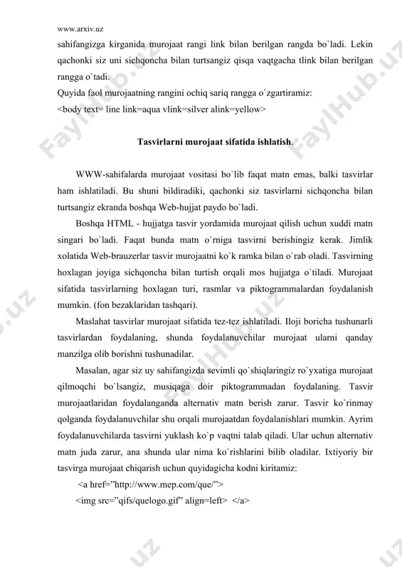 web sahifalarga murojat - Page 5