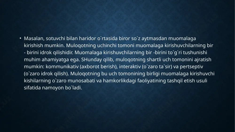 insonning uning o`rab turgan olamga o`zaro ta`siri - Page 4