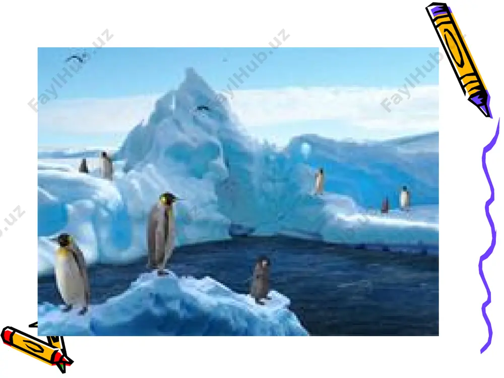(28-rasm). suvni 0°c dan +4°c gacha isitilganda ham zichlik ortadi va +4°c da suv o'zining maksimal zichligiga ega boiadi va bu 1 kg/m3 ni yoki 1 glml ni tashkil etadi. suvning yana bir xossasi uning yuqori issiqlik sig'imiga (4,18 j/k(g) egaligi (solishtirish uchun qum — 0,79; ohaktosh — 0,88; osh tuzi — 0,88; glitserin — 2,43; etil spirti — 2,85). shuning uchun suvning tungi vaqtlarda yoki yozdan qishki mavsumga o'tishda sekin sovushi; kunduzi yoki qishdan yozgi mavsumga o'tishda sekin isishi kuzatiladi.suv 0°c da muzlaydi (shu haroratda muz eriy boshlaydi), 100°c da qaynaydi va bug' holatiga o'tadi. suvning fizik xossalari aim.uz aim.uz aim.uz xossalari h2o d2o molekulyar massasi 18 20 zichligi g/sm3 0.9968 1.1042 muzlash temperaturasi 0 3.81 qaynash temperaturasi 100 101.43 aim.uz suvning kimyoviy xossalari suv molekulalari qizdirishga juda chidamli, lekin 1000°c dan yuqori haroratda suv bug'lari vodorod va kislorodga parchalana boshlaydi: 2h2o = 2h2 + o2. faol metallar suv …