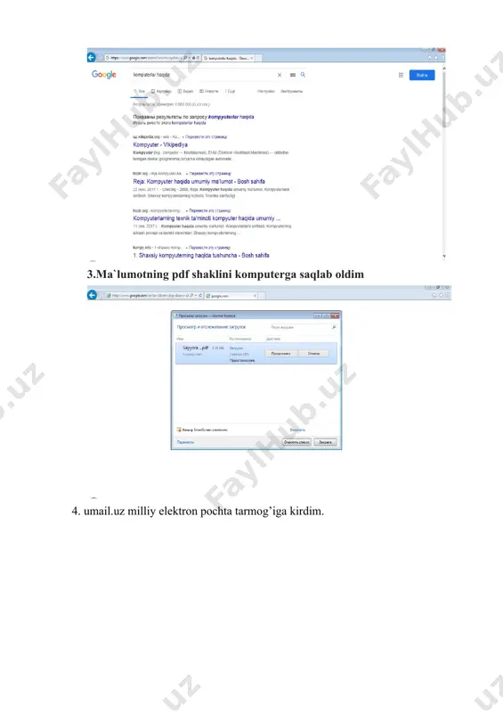 internet tarmogida malumotlarni izlash va saqlash laboratoriyasi ishi № 11 - Page 3