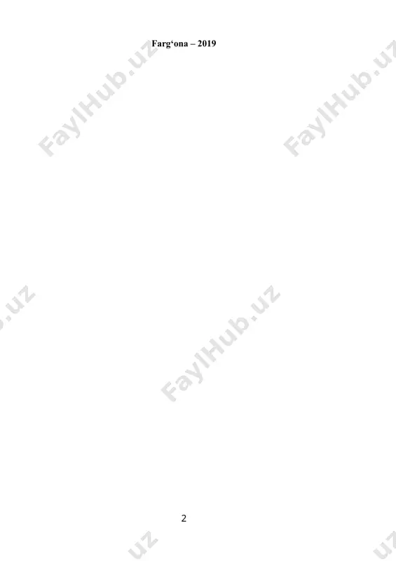avlatlarda tayyorlanayotgan mutaxasislar bilan bellasha oladigan barkamol va xar tomonlama rivojlangan milliy kadrlar tayyorlashni amalga oshirishga yordam beradigan jixatlarini xisobga olib, kimyodan laboratoriya ishlari namunaviy ishchi dasturiga moslashtirib, ushbu uslubiy qo‘llanma tayyorlandi. kimyoviy jarayonlarni tajribalar yordamida o‘rganib borish talabadan kimyoning tilini va nazariy bilimlarini talab qiladi. nazariy muqaddima talabalarning diqqatini berilgan ishga bevosita aloqador bo‘lgan materialga jalb qiladi va talabaga laboratoriya ishini tushungan holda bajarish uchun zarur bo‘lgan tayyorgarlik beradi. xar qaysi mashg‘ulot nazariy va amaliy materialga boy bo‘lganligi uchun o‘qituvchi va laboratdan ishni ayniqsa yaxshi yo‘lga qo‘yish, ish o‘rnini yaxshi tashqil etish, talabaning laboratoriya mashg‘ulotlariga tayyor ekanligini oldindan sinab ko‘rish va uning ish natijialarini tekshirib chiqishni talab qiladi. laboratoriyada mavjud sharoitga (jixozlanishi, reaktiv va idishlarning bor yo‘qligi va boshqalarga) qarab, shu sharoitda bajarilishi mumkin bo‘lgan ishlar tanlab olindi. yangi pedagogik texnolgiya talablari hisobga olingan laboratoriya mashg‘ulotlari talabalarning mustaqil o‘quv ishlarini tashqil qilish va yo‘lga qo‘yishda o‘quv mashg‘ulotlarining eng muhim …
