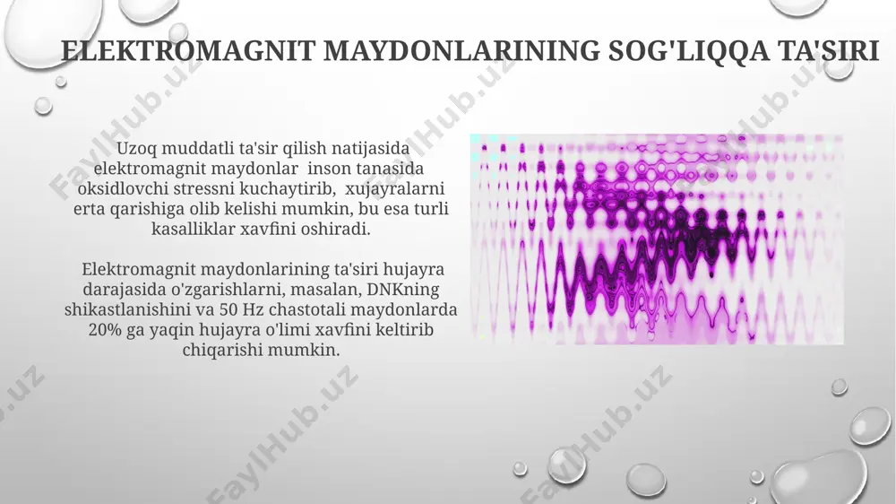 elektromagnit maydonlarning biologik tizimlarga tasiri - Page 5