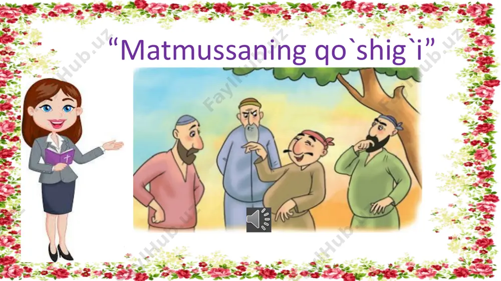 "matmussaning qo`shig`i" audiomatni - Page 4