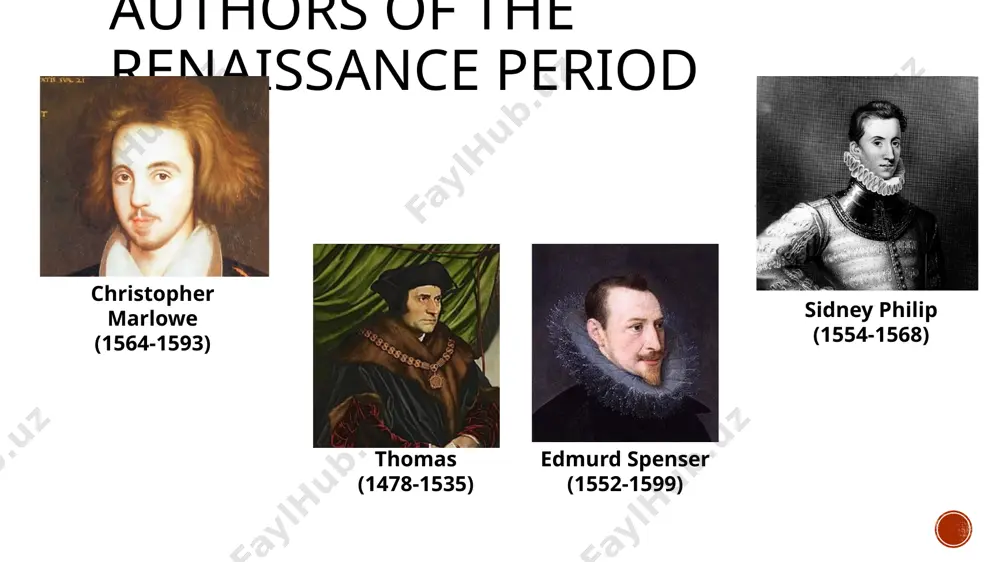 renaissance in british literature - Page 4