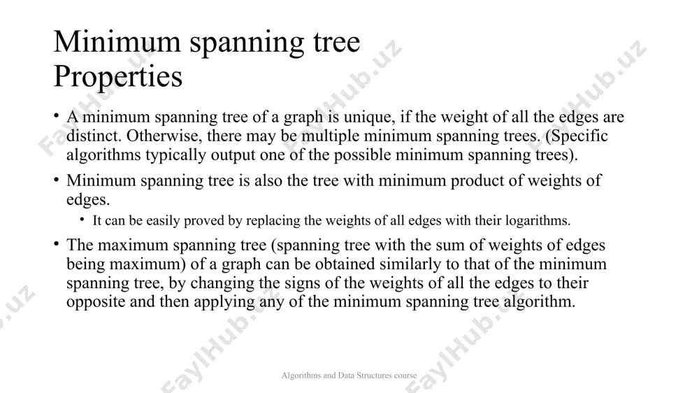 minimum spanning tree - Page 4