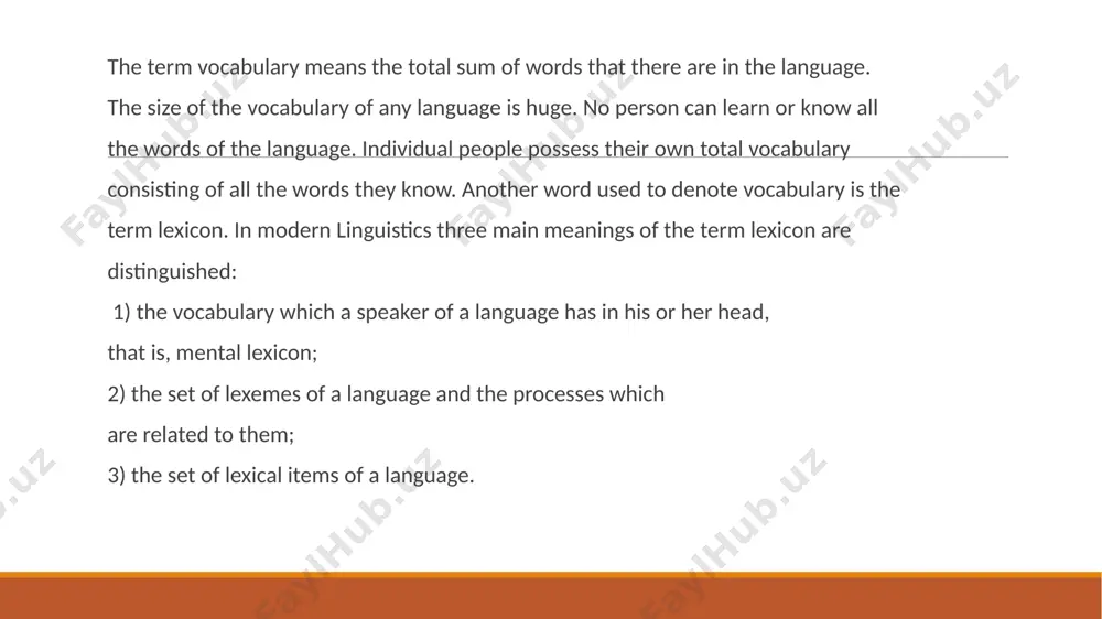 e language are dealt with etymology and the behaviour of words in speech is considered by contextology. the perspectives of modern english lexicology lexicology has its own main aims and tasks. modern english lexicology investigates the problem of word structure and word formation, the classification of vocabulary units, description of the relations between different lexical layers of english vocabulary. as a science it has both theoretical and practical use. the theoretical value of lexicology stems from the theory of meaning which was originally developed within the philosophical science. the relationship between the name and the thing constitutes one of the key questions of gnostic theories. the research carried out in the frames of lexicology meets the needs of many different sciences, such as lexicography, literary criticism, and foreign languages teaching. modern english lexicology aims at giving a systematic description of the modern english word-stock. modern english lexicology investigates the problems …